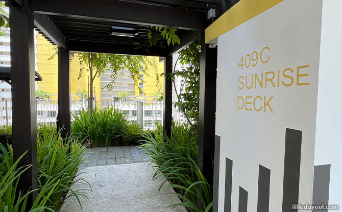 Sunrise Deck at Northshore Residences