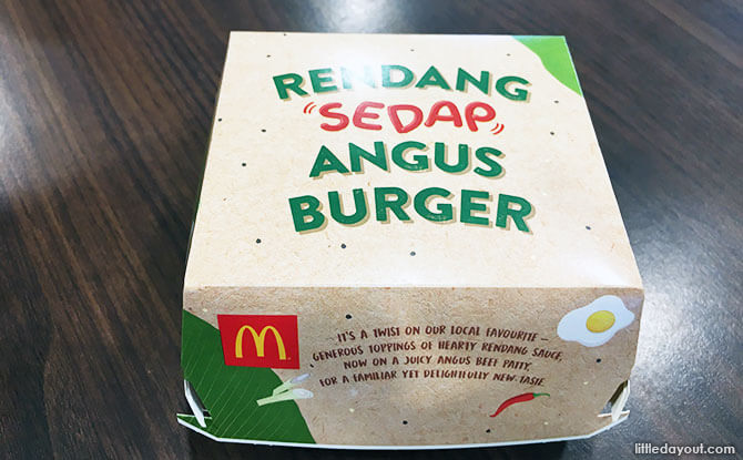Rendang Sedap Angus Beef Burger