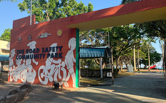 Road Safety Park At East Coast Park: Mini Road Network By The Beach