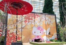 Gardens By The Bay’s Sakura Floral Display 2021: Pretty In Pink With Hello Kitty