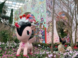 Sakura 2022 At Gardens By The Bay: Tokidoki UniCornos At The Flower Field