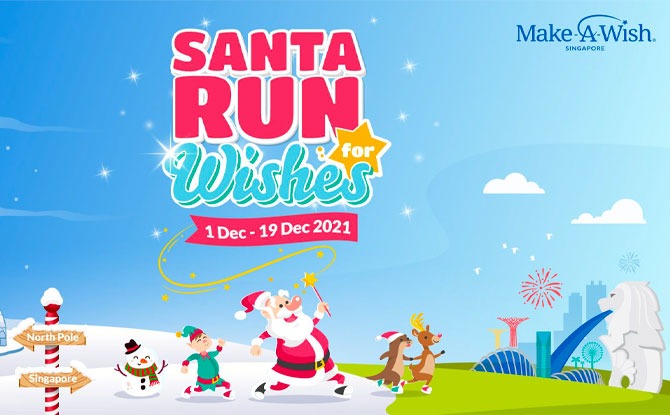 Bring Santa Back At The Santa Run for Wishes 2021