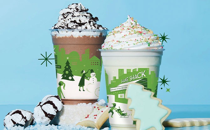 Enjoy Shake Shack’s Holiday Shakes This Festive Season