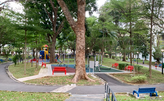 Simei Park: Neighbourhood Green Space, Playground & Park Connector