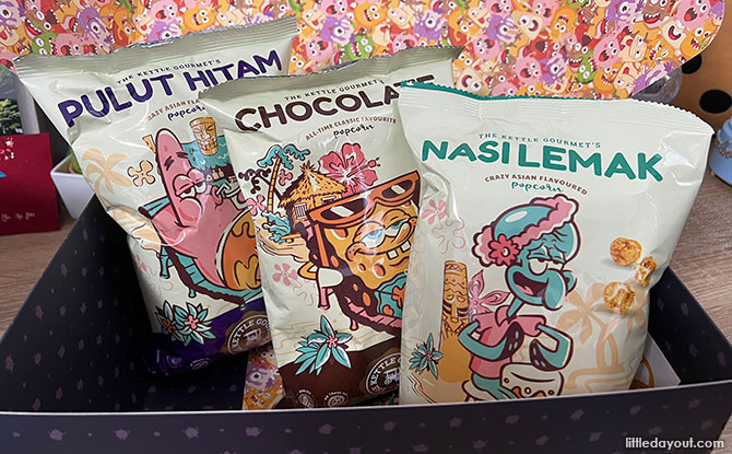 The Kettle Gourmet SpongeBob SquarePants Popcorn Series: Tiki Time With Interesting Flavours To Munch On