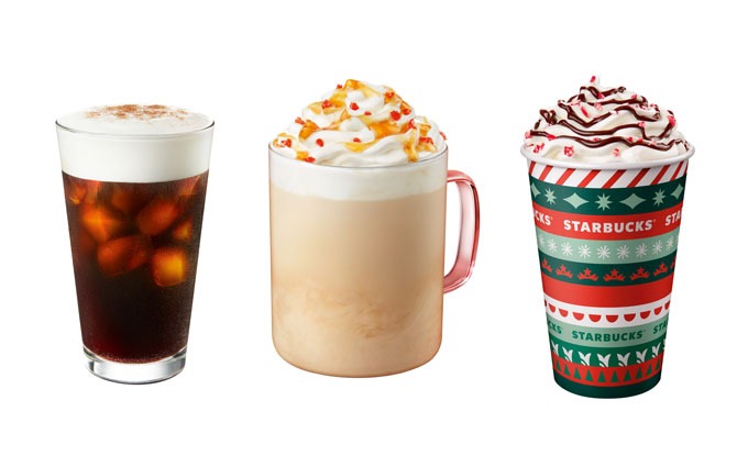 Starbucks Jolly Baked Apple Latte & Other Festive Beverages