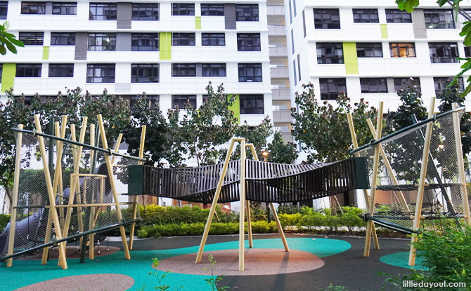 Tampines Greenweave Playground: Weaving Bridges and Tall Towers