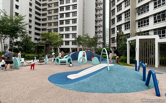 Tampines GreenBloom: Bubble Inspired Playground And Rooftop Garden