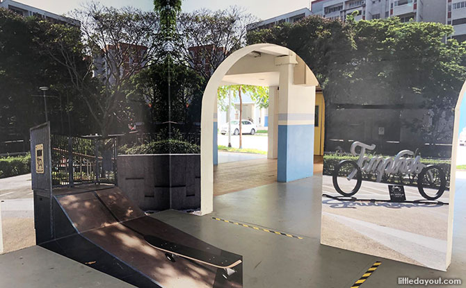 Our Tampines In A Garden Void Deck Exhibition: Fun 3D Optical Illusions In The Neighbourhood 2 Our Tampines in a Garden Void Deck Exhibition