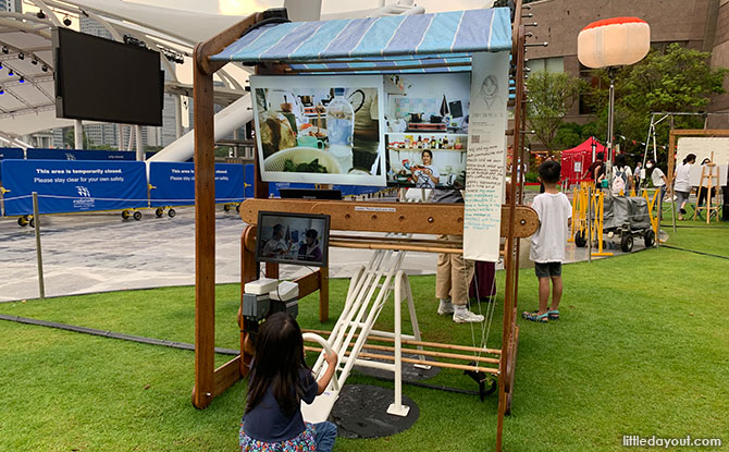 This Is What We Eat At Home: Playground Equipment At Esplanade Courtyard