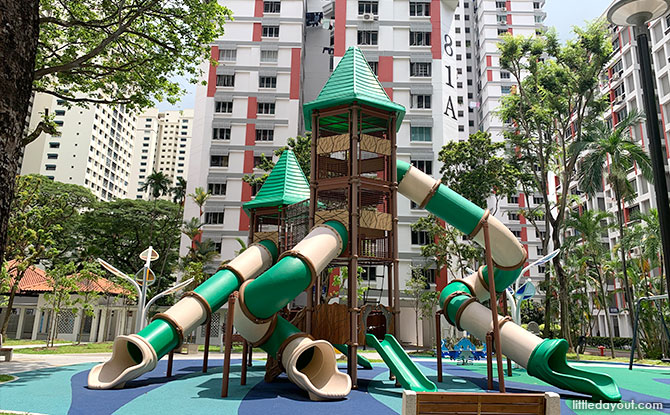 Leafy Towers Playground
