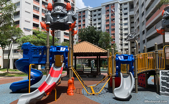 Robot Playground In Yishun: Playground In Disguise - Transformer Playground