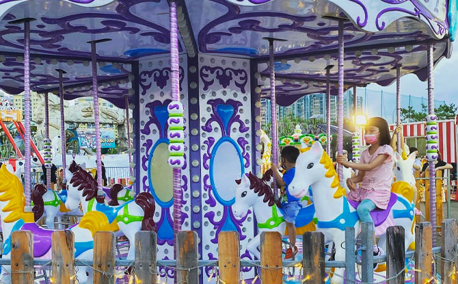 Rides at Uncle Ringo Carnival 2021