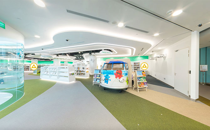 Go On Virtual Tours Of Libraries In Singapore 1 HarbourFront Public Library