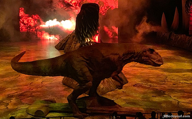 Allosaurus - Walking with Dinosaurs Singapore