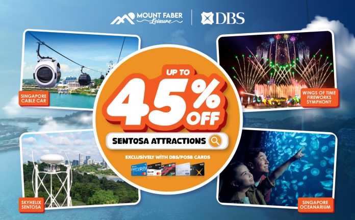 Sentosa Deals You Won’t Want to Miss: DBS/POSB Promotions With Up To 45% Off Top Attractions Till 30 Jun 2026 Sentosa Deals You Won’t Want to Miss: DBS/POSB Promotions With Up To 45% Off Top Attractions Till 30 Jun 2026