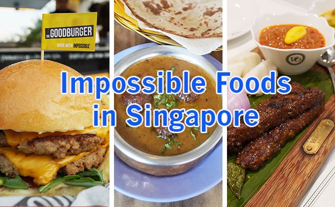 We Tried Three: Impossible Foods In Singapore – Burger