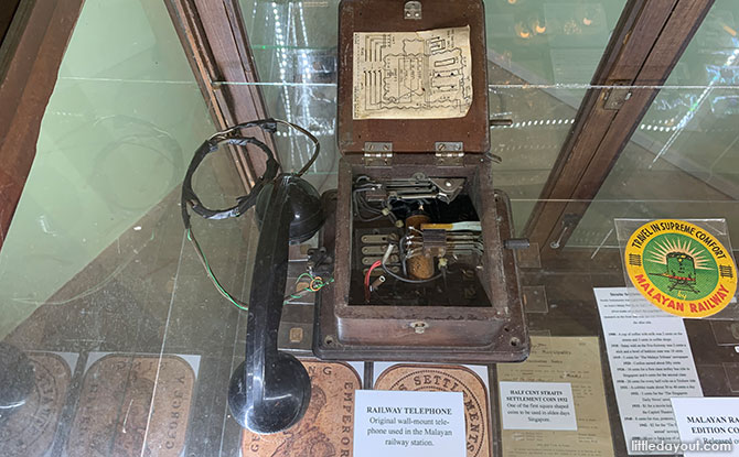 Old railway telephone