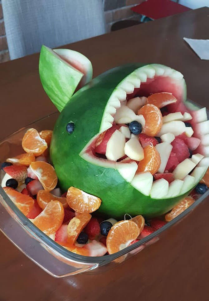Watermelon Fruit Cake