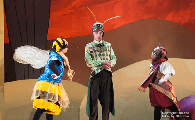 Scenes from The Ant and The Grasshopper in 2014
