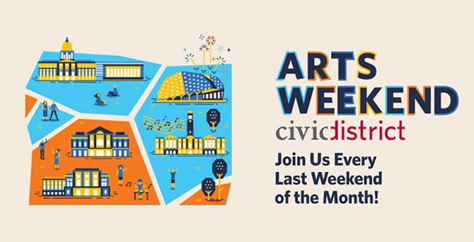 Arts Weekend Civic District by National Arts Council