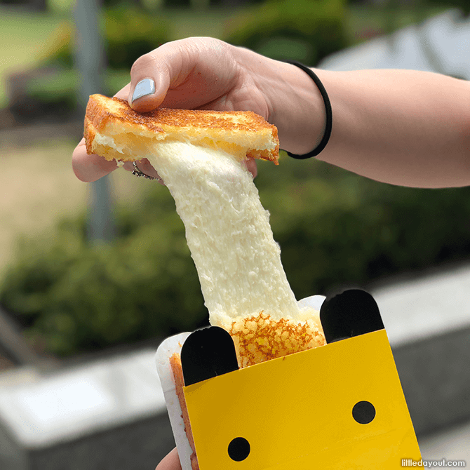 Say Chiizu Cheese Toast in Singapore