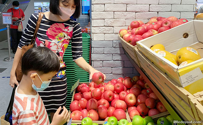 Fun and Fruitful Grocery Shopping