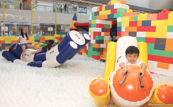 Ball pit at Happy Castle, Seletar Mall