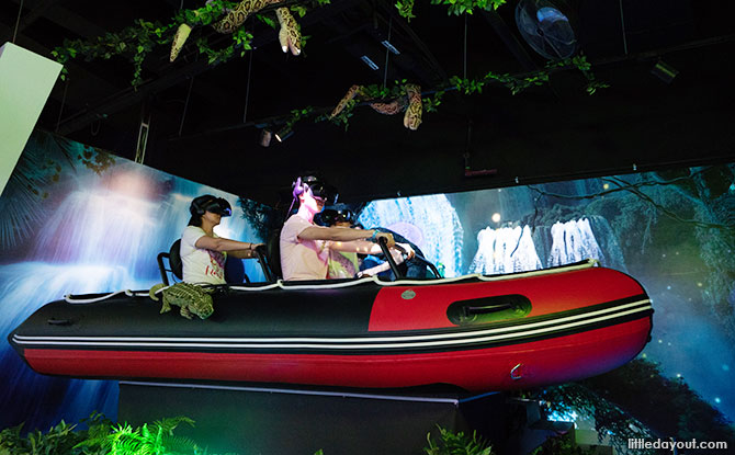 Jungle Rafting Ride, HeadRock VR Singapore