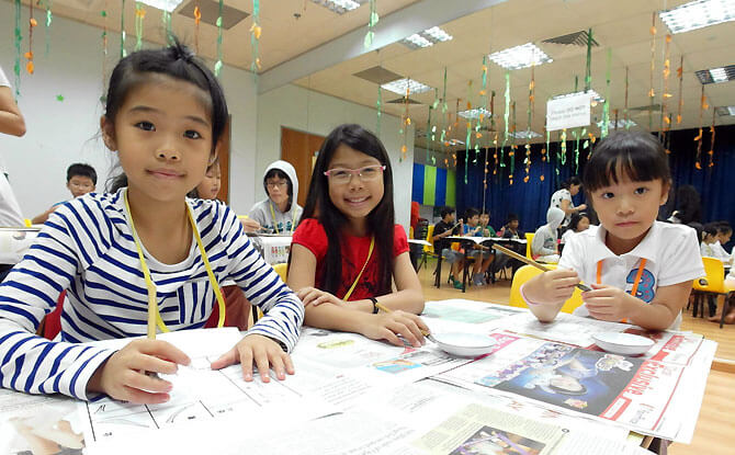 Students at Hua Language Centre