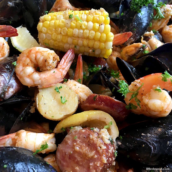 Instant Pot Seafood Boil Recipe - Close-up