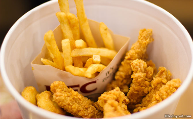 KFC Dip 'n Share Bucket