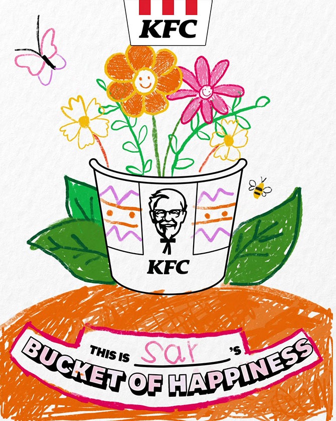 KFC Draw Your Happiness Drawing Contest