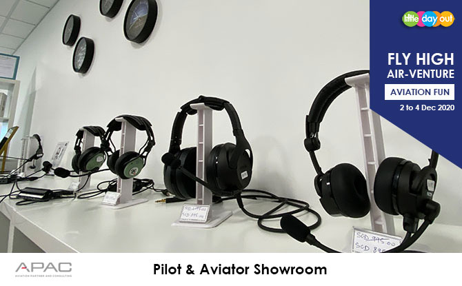 Little Day Out's Fly High Air-venture Camp with APAC: Aviator Showroom