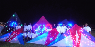 LED Kites - Earth Hour 2017