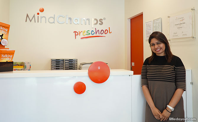 Ms Anuradha Subramaniam, Principal of MindChamps PreSchool Changi Business Park