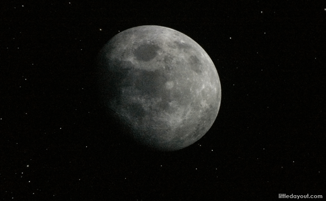 View of the Moon, Digital Planetarium Singapore