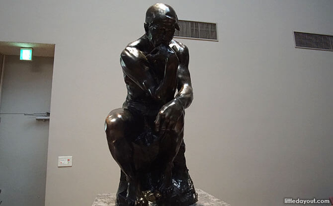 Rodin at the National Museum of Western Art in Ueno Park, Tokyo