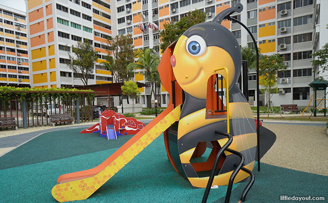 Origami Playground at Nee Soon 3G Park Bee Slide