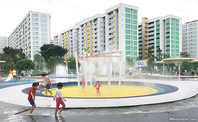 Mist Play Area, Oasis Waterpark @ Nee Soon