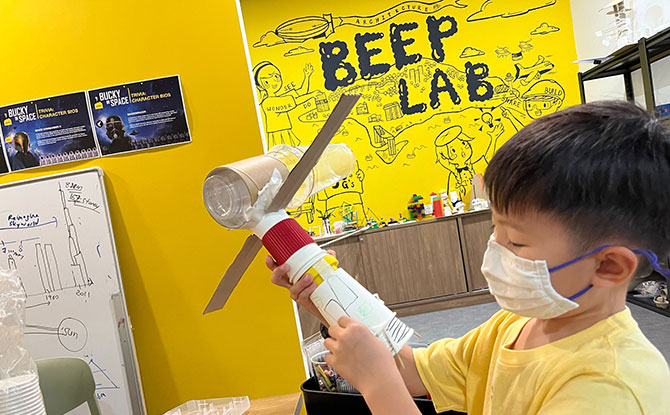 PeopleUp 2022 Year-end Holiday Camps BEEP Lab Space Explorer’s Expedition Camp