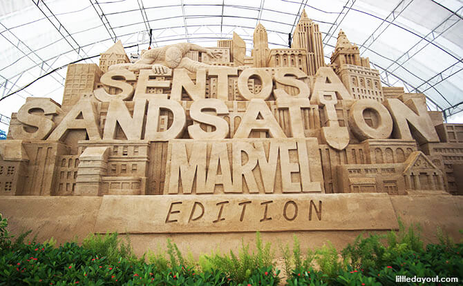 Sentosa Sandsation: MARVEL Edition