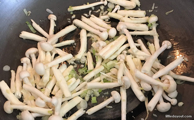 Mushroom Sauce Stir-fry