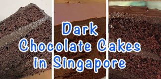 We Tried Three: Dark Chocolate Cakes In Singapore