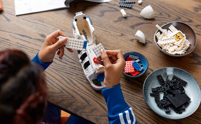 New LEGO x Adidas Superstar Sneaker