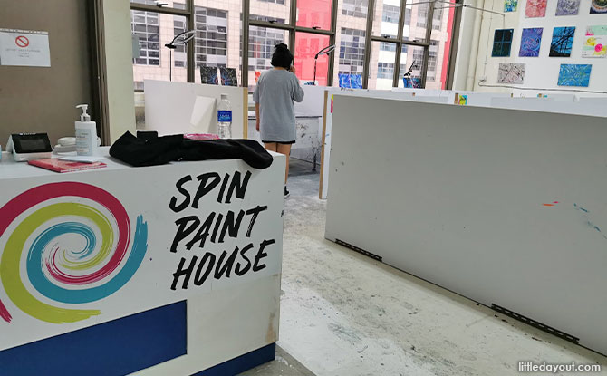 Spin Paint House – Where Paint Flies and Canvasses Spin