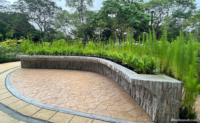 Herb Garden at Bedok Reservoir Park