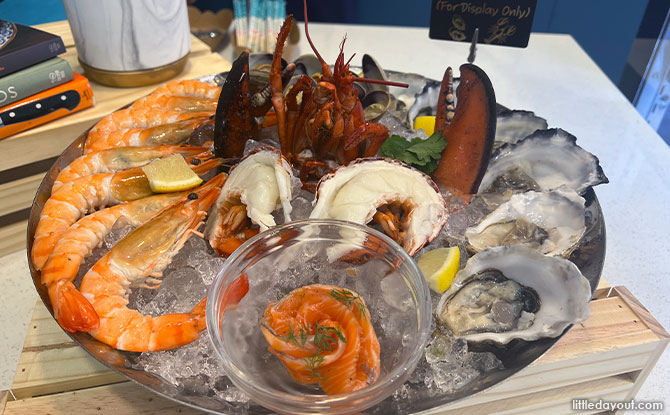 Bleu’s Seafood Platter