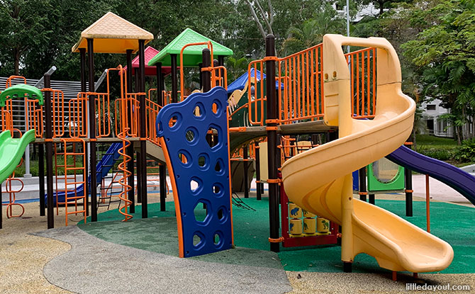 Brontosaur Park Playground Structure