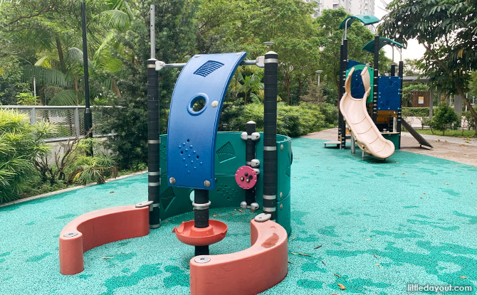 Sailboat-themed Playground